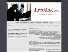 Tablet Screenshot of directing.com